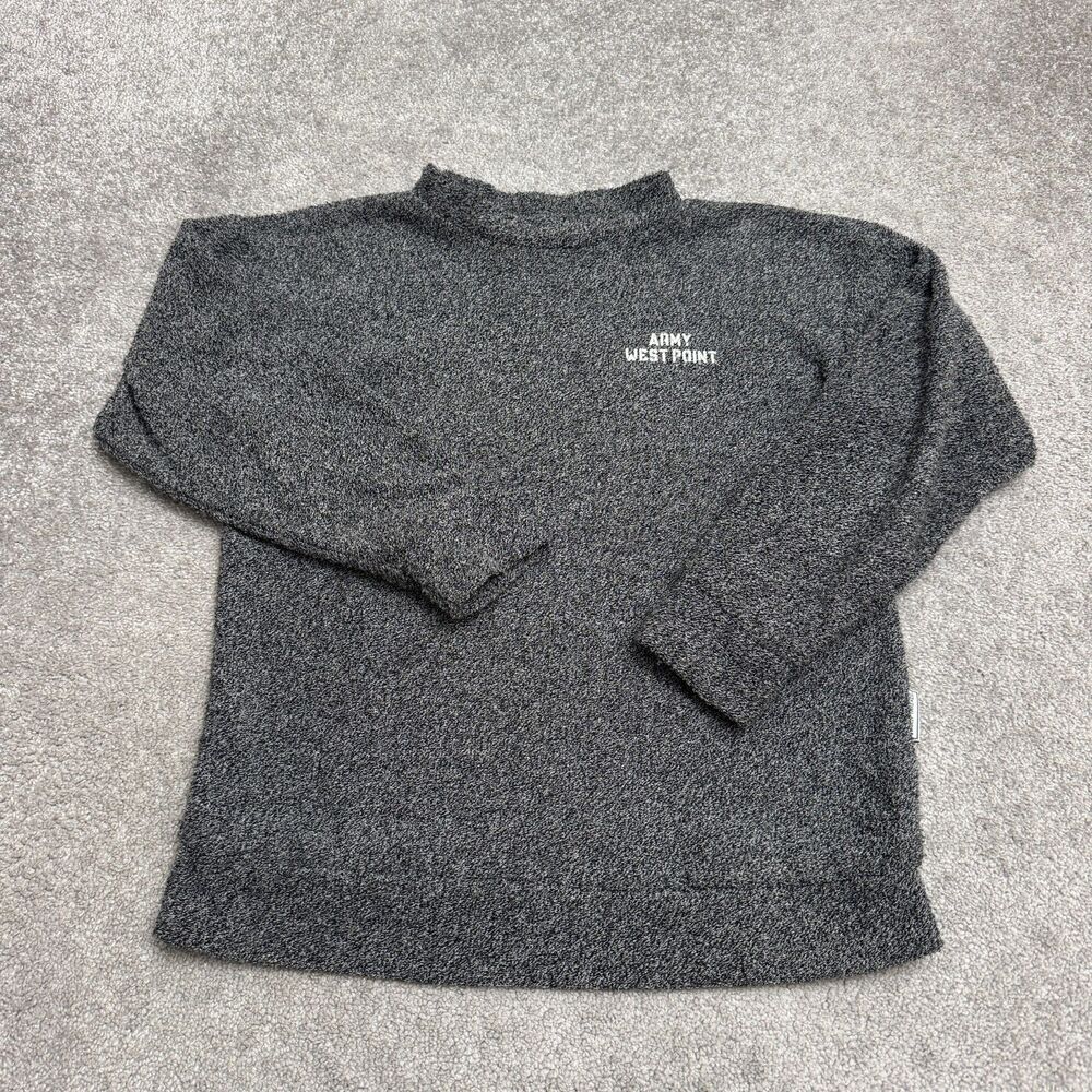 Woolly Threads Army West Point NCAA Pullover Sweatshirt Men Small Gray Crew Neck